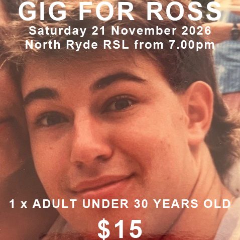 Gig For Ross - 1 x Adult under 30 years old